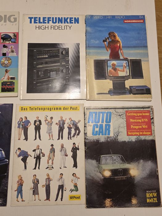 Stare katalogi produktowe Nysa 522 Grundig Onkyo Nordmende Vectra