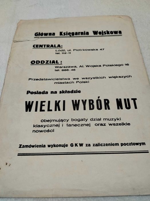 Nuty Rozszumiały się wierzby pieśń partyzancka