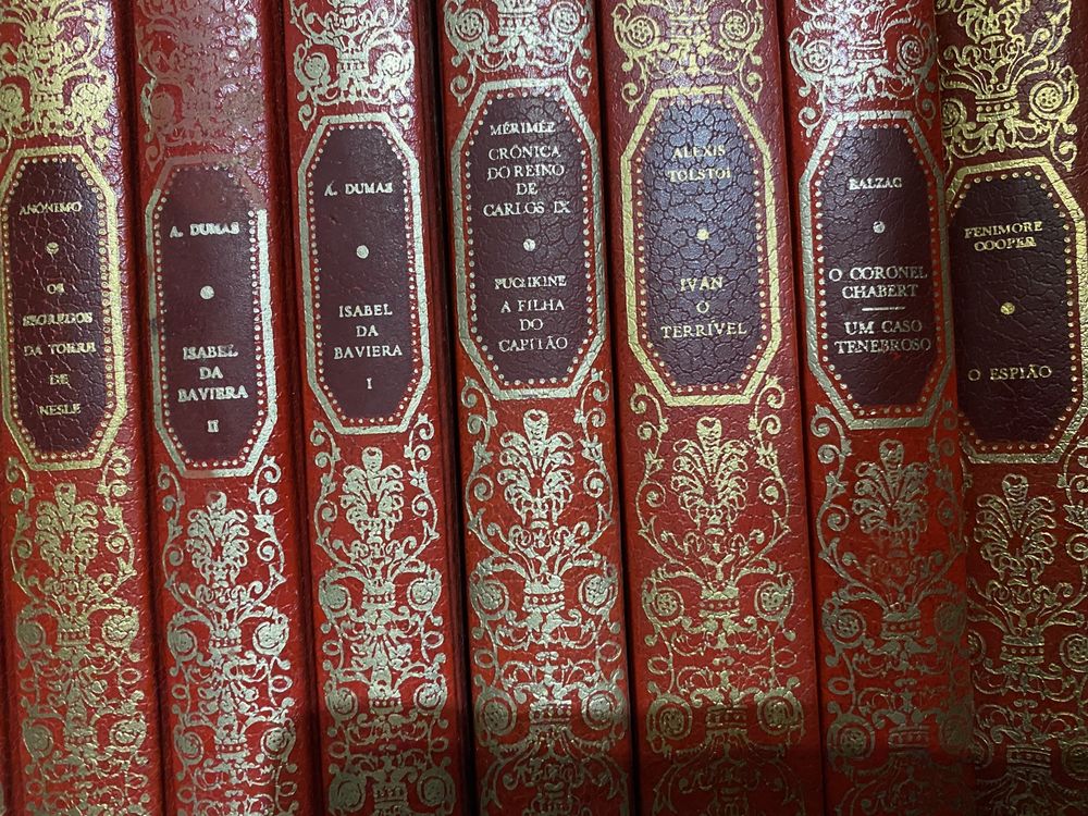 21 volumes de os grandes romances historicos