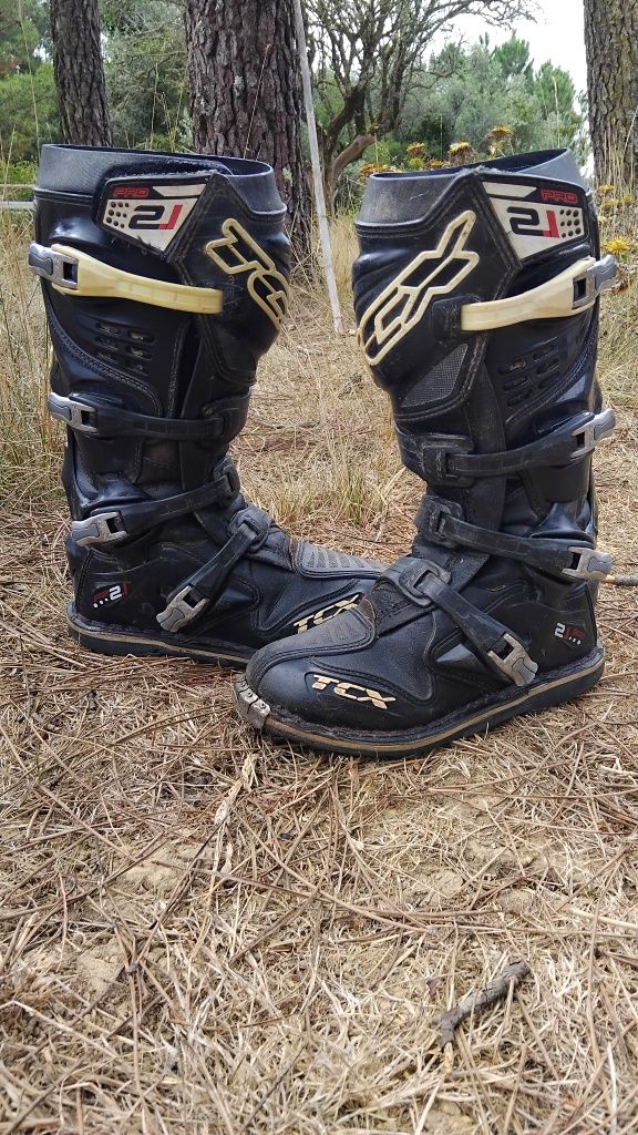 Botas de protecção  moto