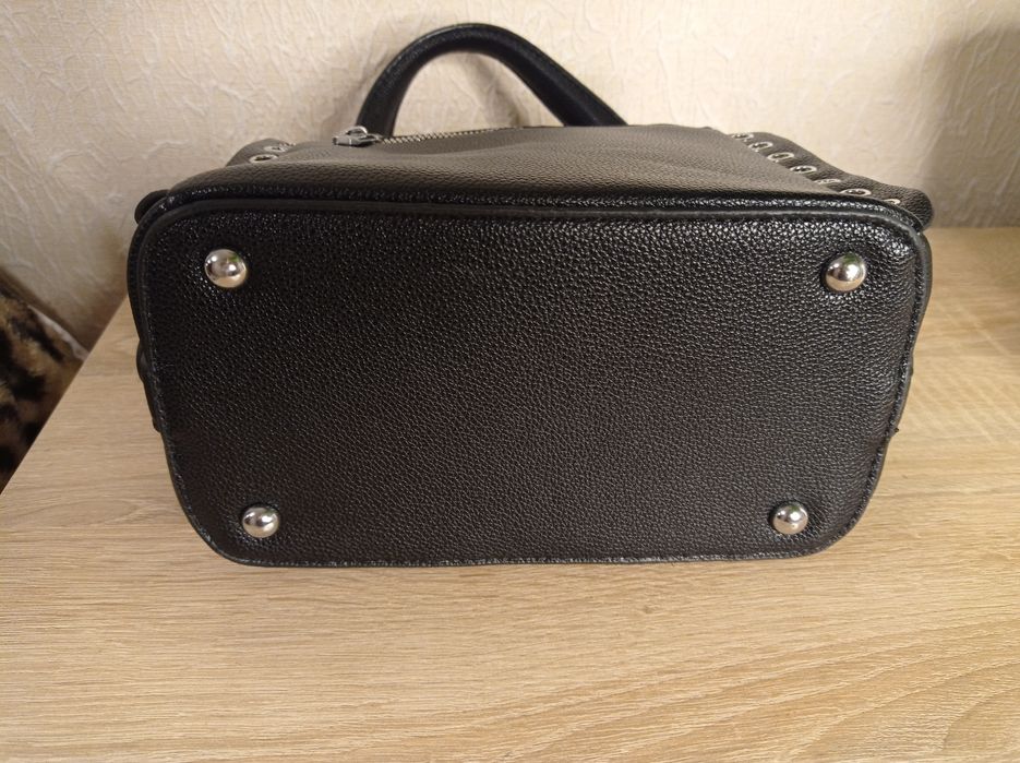 Женская сумочка натуральной замш и экокожа