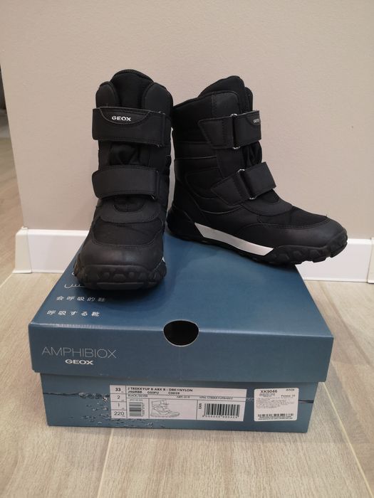 Зимові ботинки Geox, р. 33 в ідеальному стані
