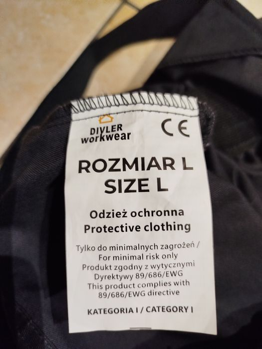 Spodnie robocze ogrodniczki