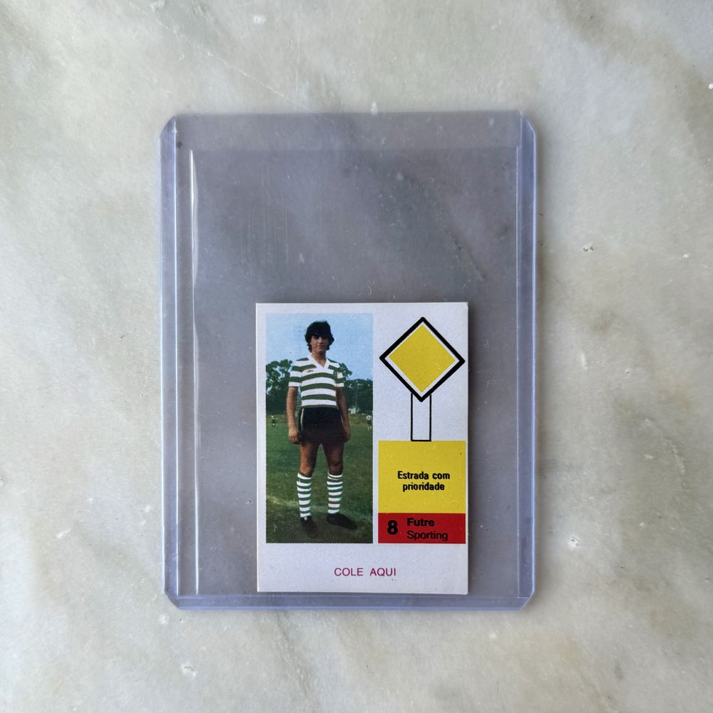 Cromo Paulo Futre rookie