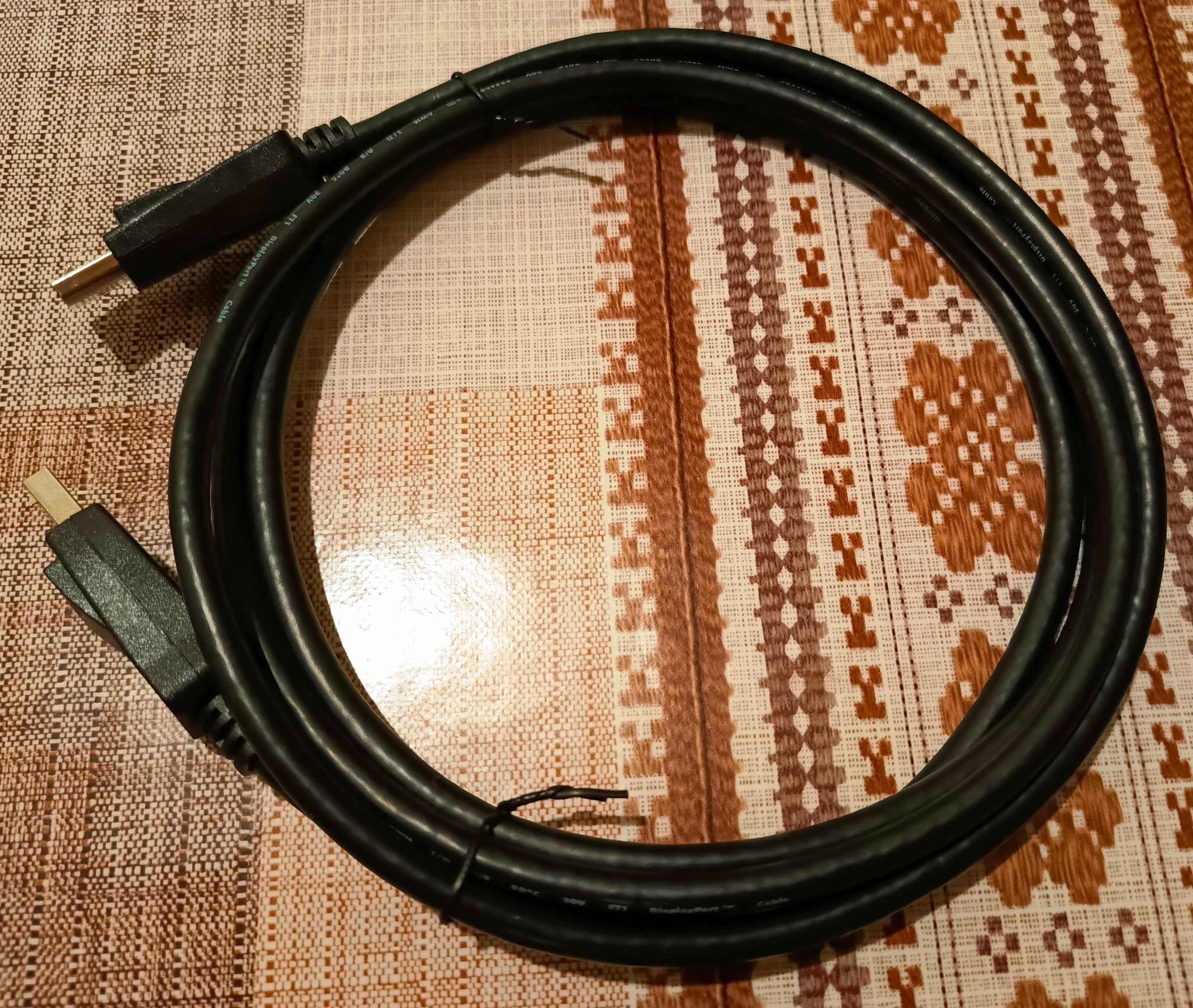 Продаю новий кабель DisplayPort (DP-DP) ''HOTRON'' 1,9m