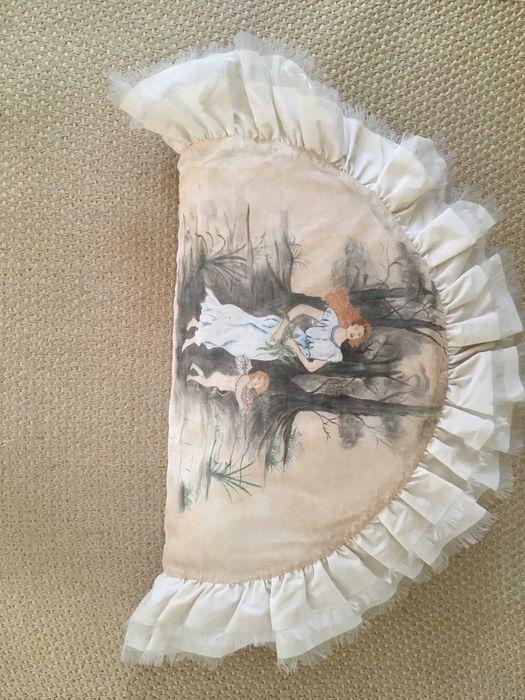 Almofada decorativa  pintada à mão