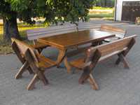 Stół ogrodowy stół komplet ogrodowy ławka