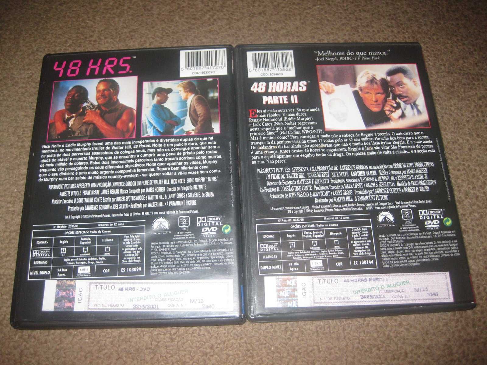 Colecção Completa em DVD "48 Horas" Raros!
