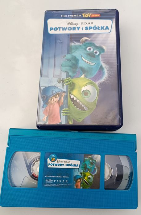 42# Potwory i Spółka - Disney PIXAR / kaseta VHS