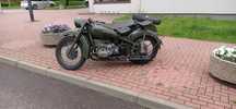 Ural m62 Dniepr k750 m72 z wózkiem bocznym