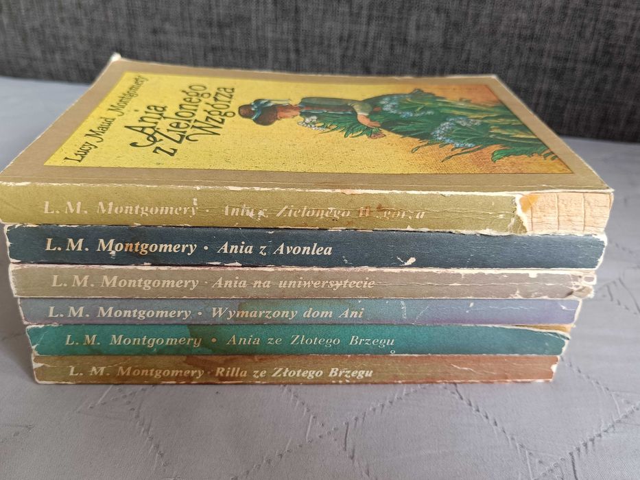L. M. Montgomery, Ania z Zielonego Wzgórza, 6 części