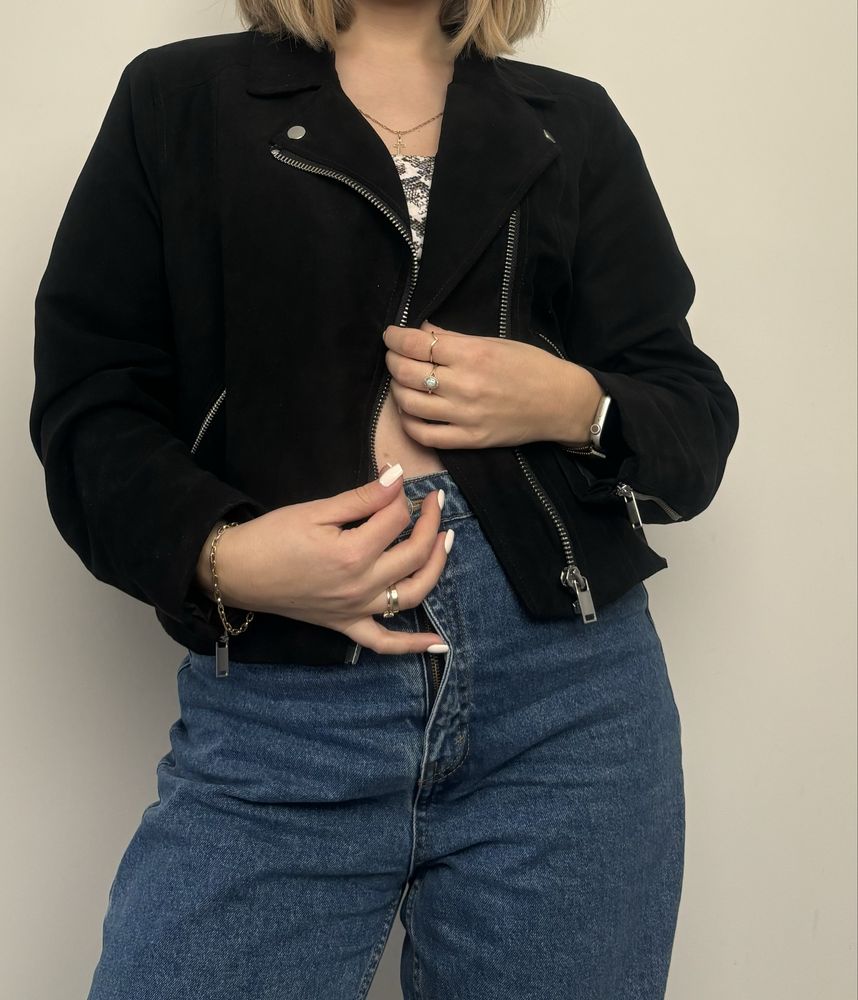 Czarna kurtka H&M