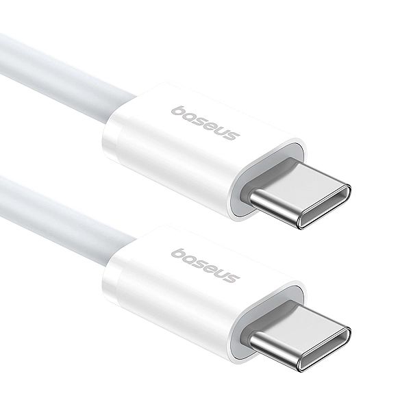 Kabel Baseus Superior Series ll USB-C - USB-C 30W 480Mb/s 2m - biały