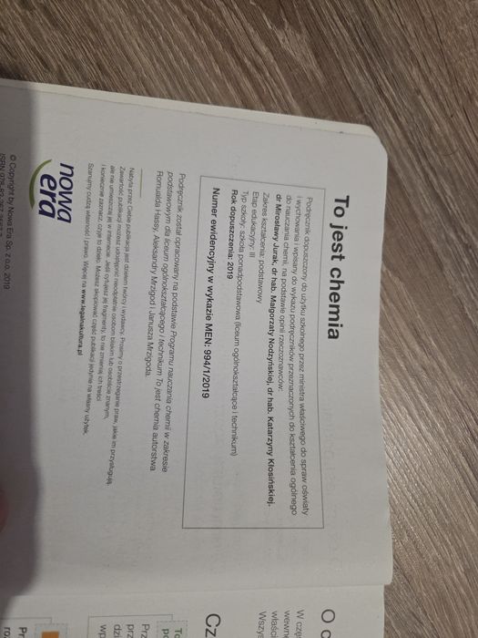 To jest chemia 1 Nowa Era