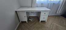 Biurko białe ikea hemnes