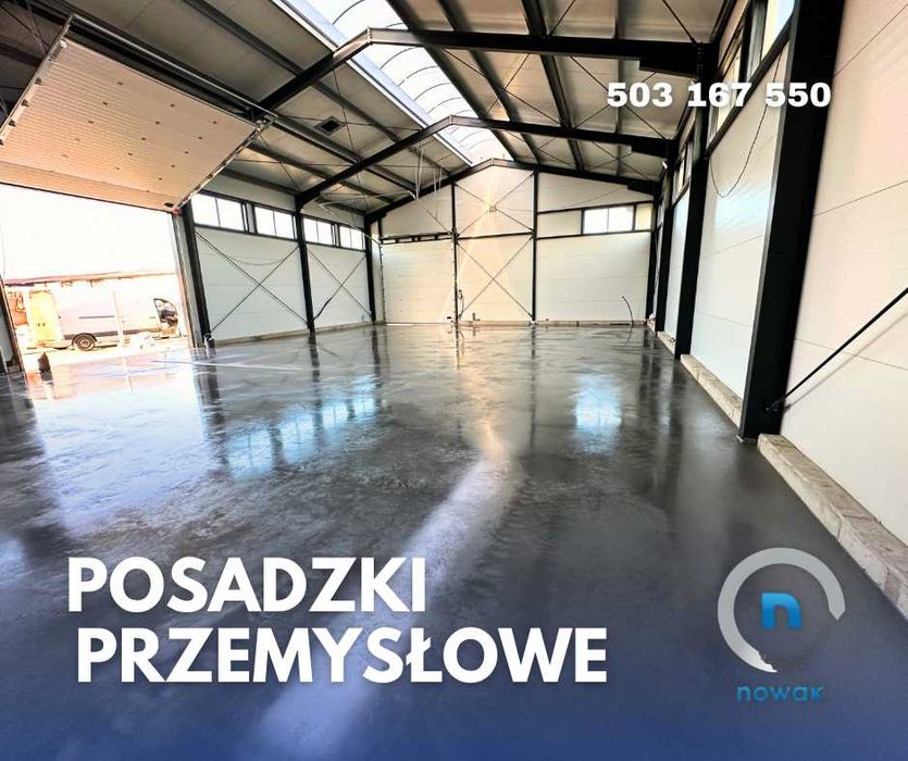 Posadzki przemysłowe betonowe - Poznań i okolice