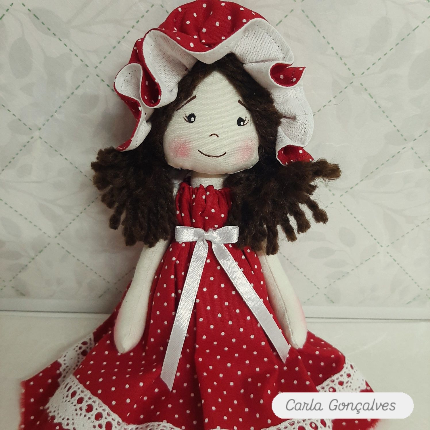 Boneca de pano "Pipoca"