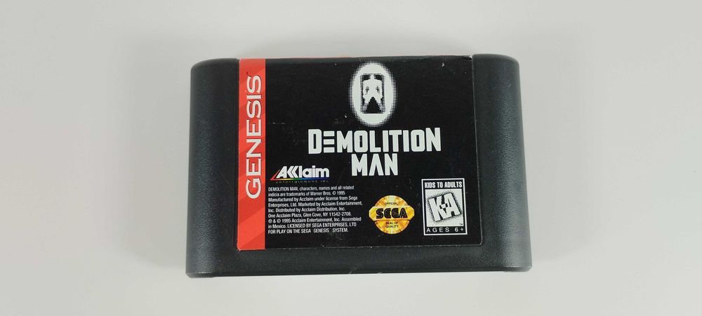 Demolition Man Sega Mega Drive Genesis