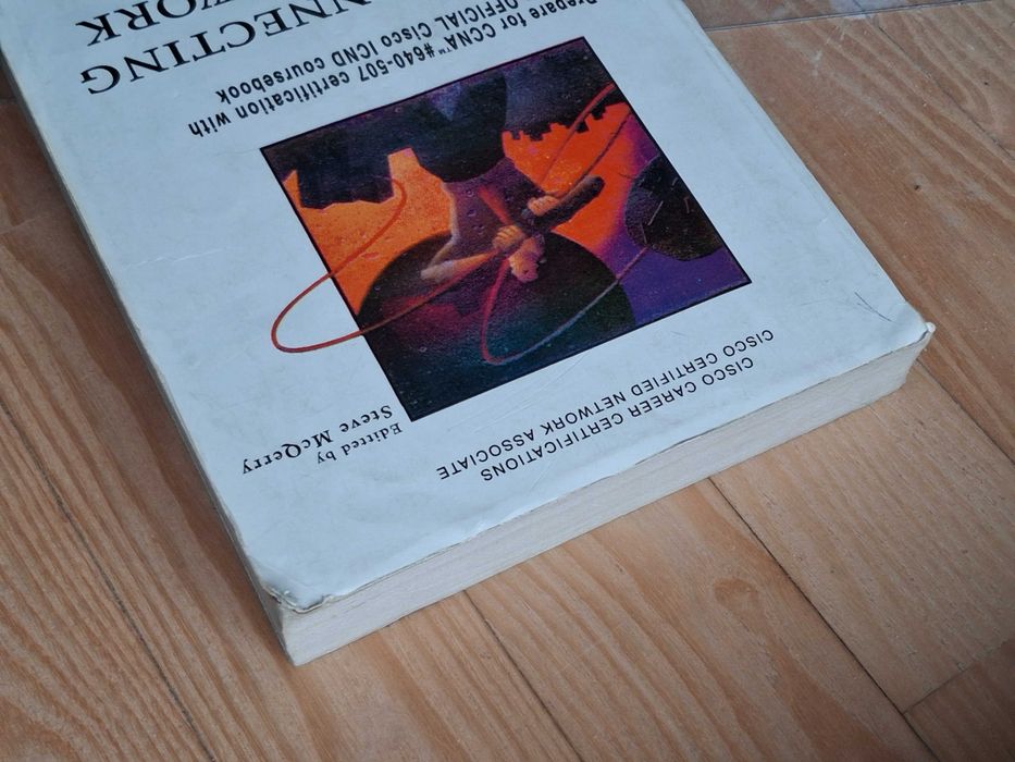 dwie książki o sieciach komputerowych - do nauki Cisco CCNA