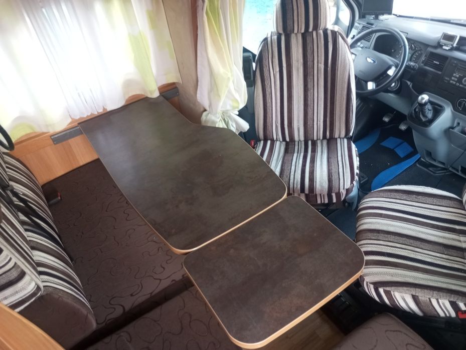 Autocaravana cama central de luxo ar condicionado