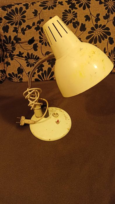 Lampa biurkowa PRL