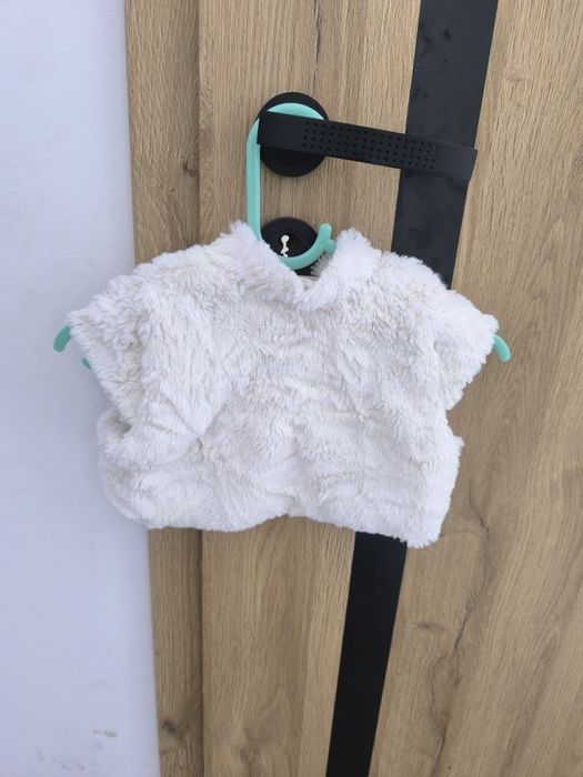 Bolerko dziewczęce kamizelka elegancka cool club 86 chrzest