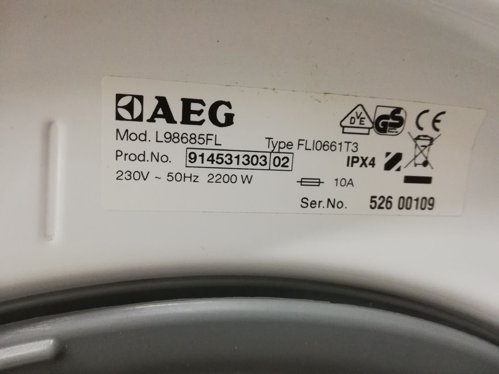 Pralka AEG 8kg 1600ob A++ |12msc |Dobry stan |Dowóz