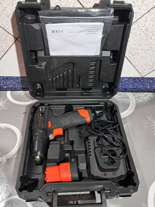 шуруповерт аккумуляторный DNIPRO - M CD-12CX Как новый