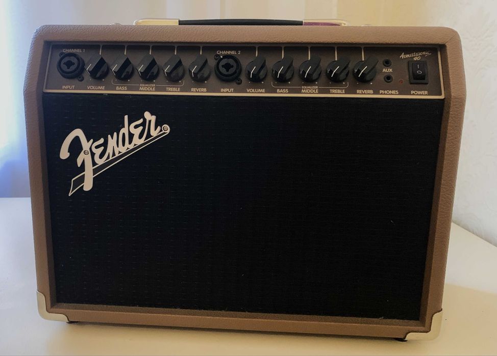 Fender Acoustasonic 40. Комбопідсилювач для електроакустичної гітари