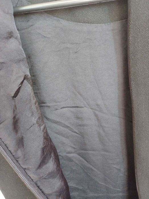 Czarna sukienka elegancka midi Massimo Dutti 36/S