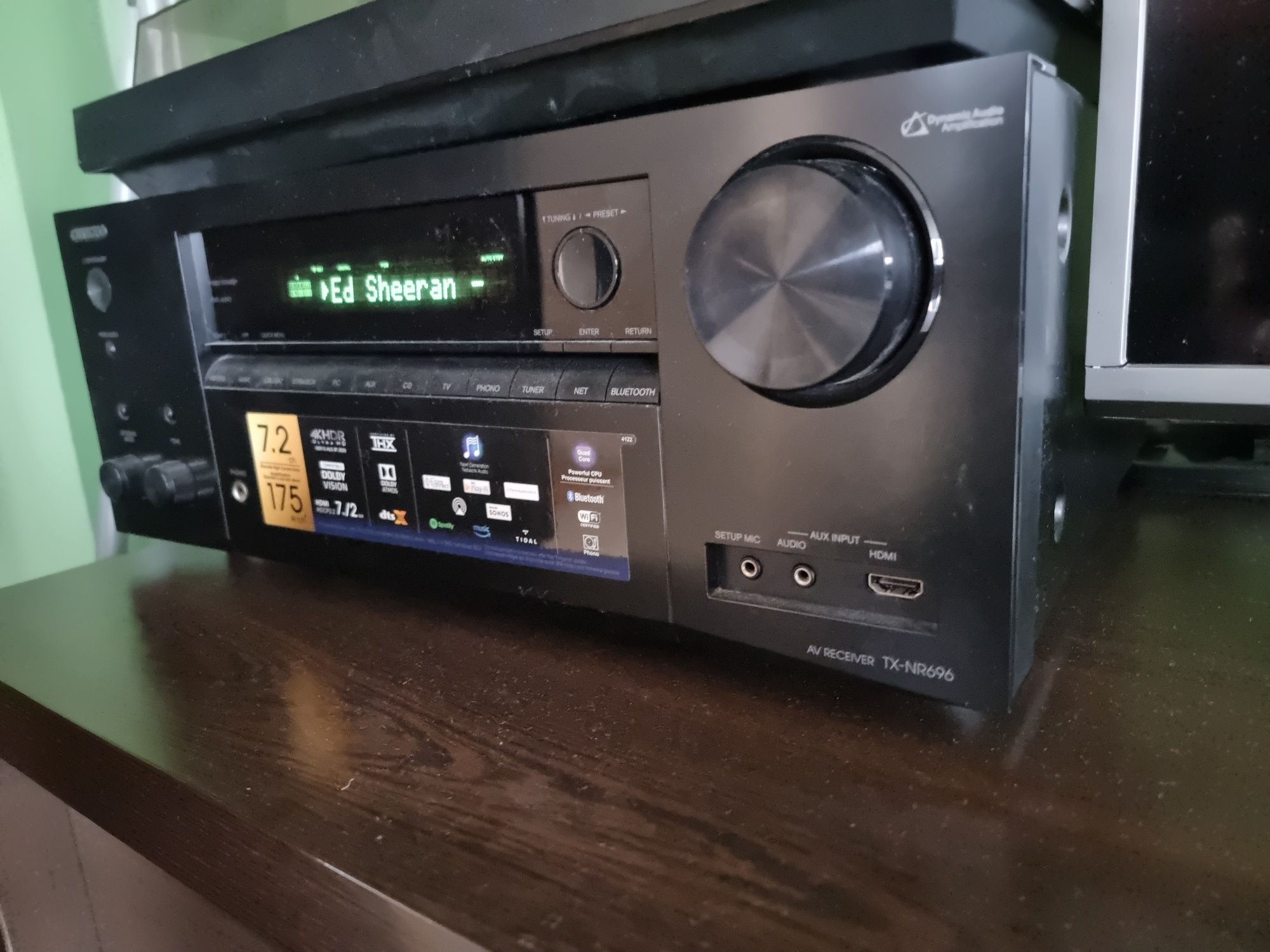 Onkyo TX-NR696 amplituner wzmacniacz 7.2 kino domowe wifi Bluetooth 4K