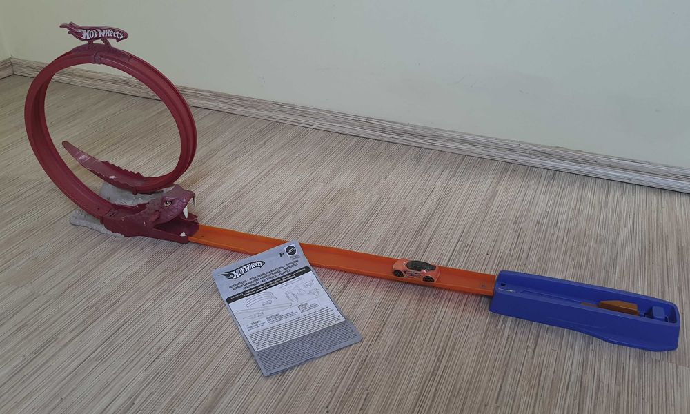 Hot Wheels Mattel 4 zestawy komplety tor pętla myjnia