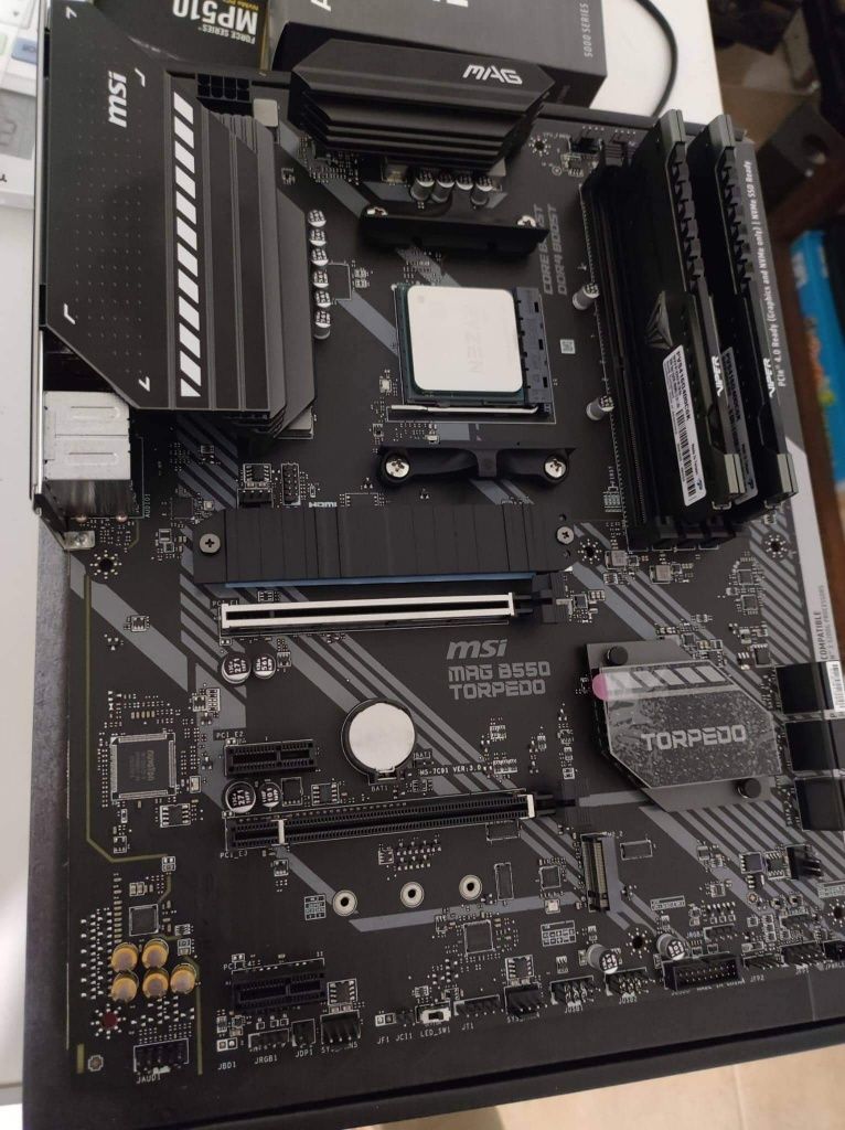 Ryzen 7 5800X3D  & MSI MAG B550 Torpedo