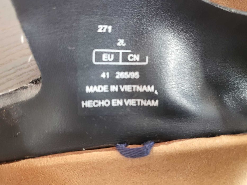 Sandały męskie ZARA, jak Birkenstock, ergonomiczne, lekkie, okazja! 42