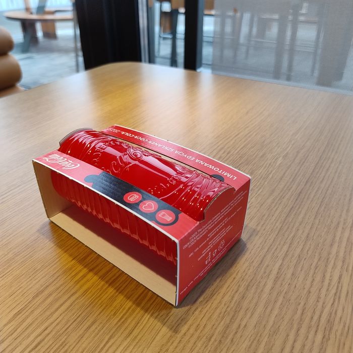 Nowa McDonald's Coca-Cola Szklanka Limitowa edycja Czerwona
