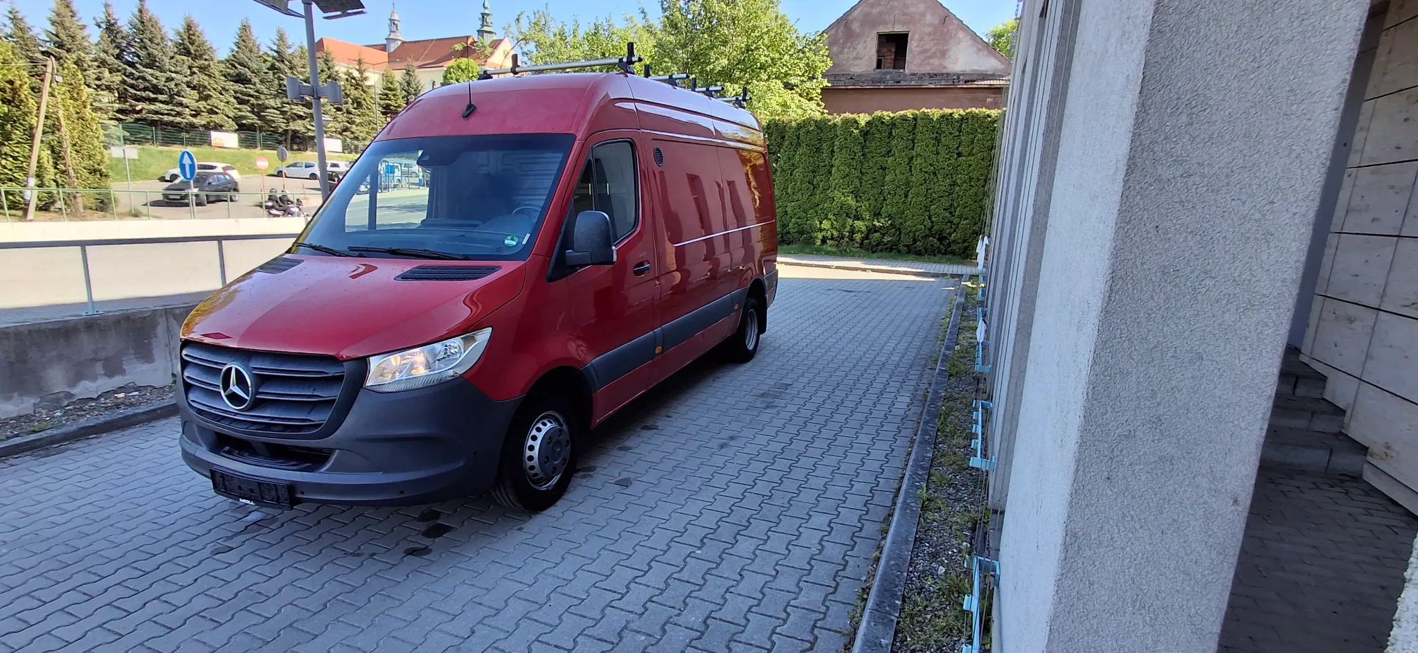 Mercedes-Benz SPRINTER IVECO CRAFTER MAN TRANSIT  Klima Navi PDC Asystenty Tachograf Serwis Z Niemiec
