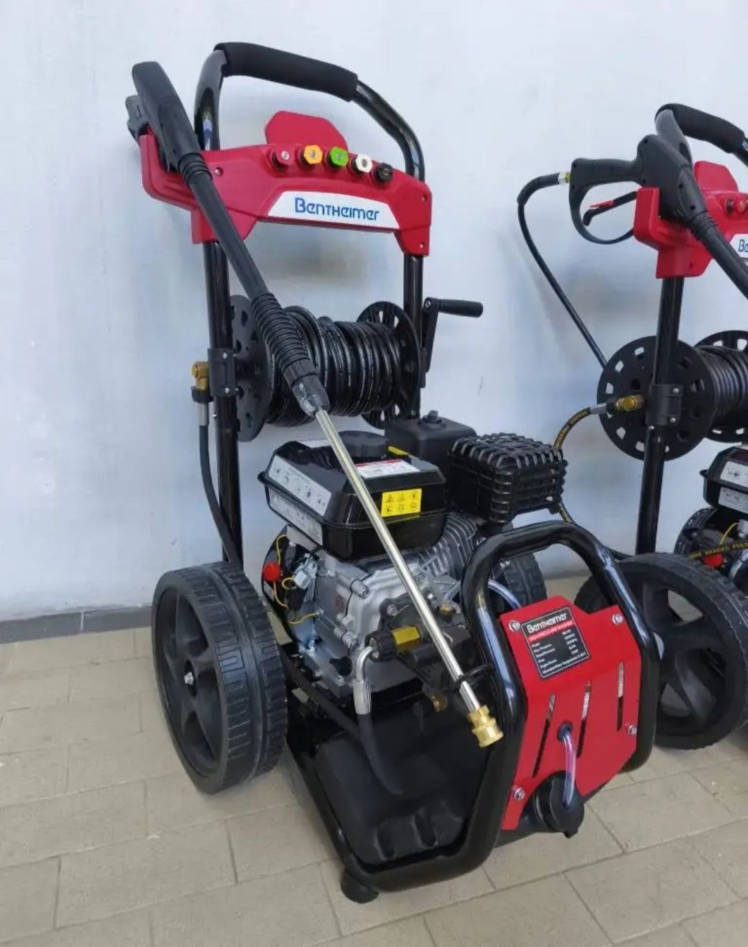 MAQUINA de lavar a pressão a gasolina BENTHEIMER5
* motor 7.0 CV a 4te
