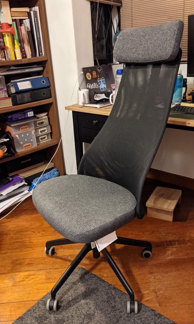 Ikea Jarvfjallet krzesło biurowe ergonomiczne fotel dowóz