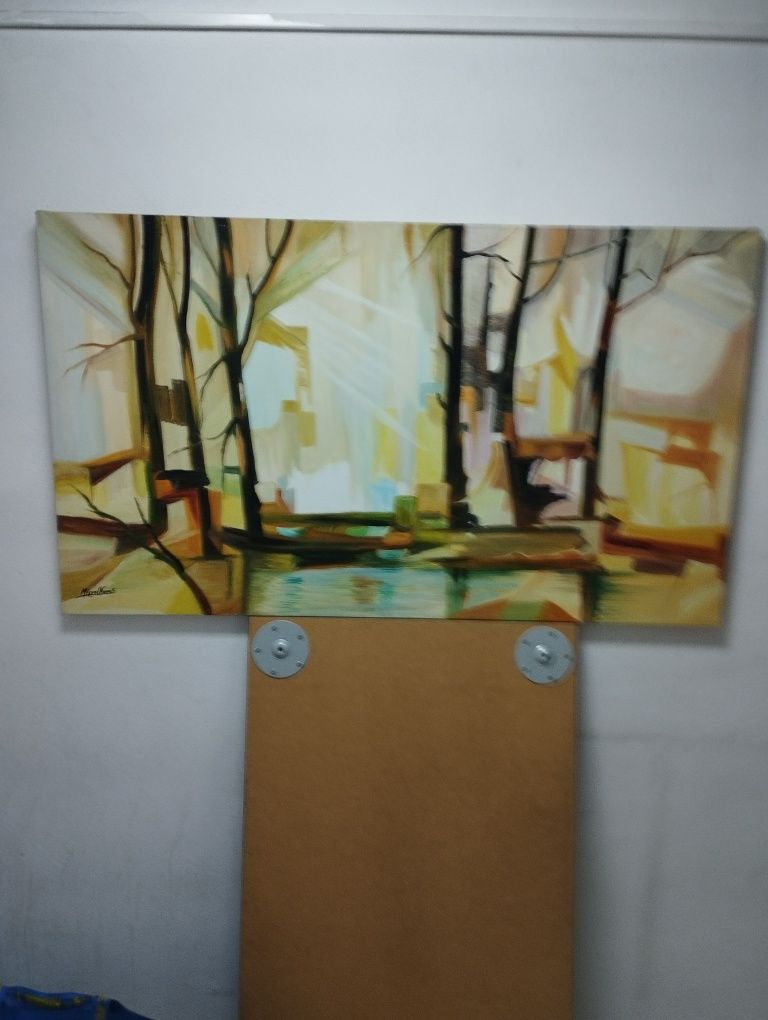 Tela pintada á mão