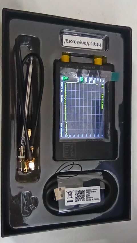 TinySA Ultra 6GHz анализатор спектра 100кГц - 6000МГц