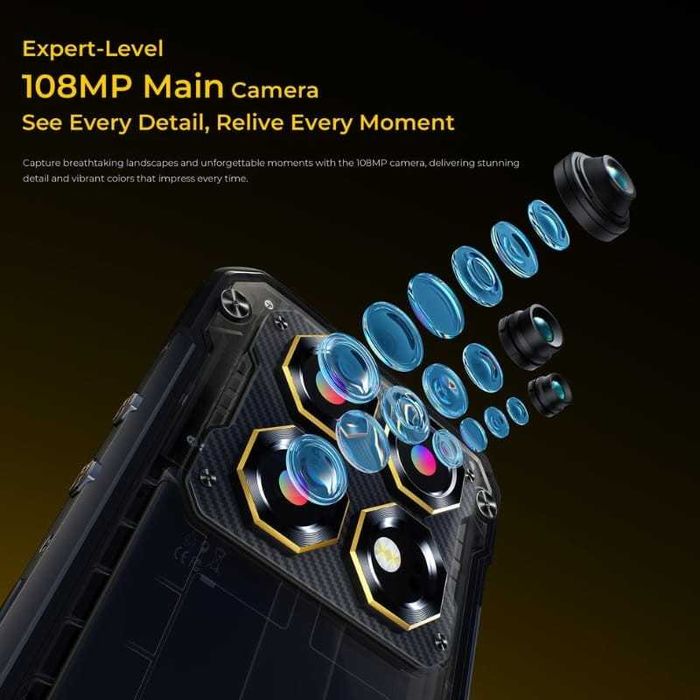 Oukitel WP60 5G 16GB/512GB 7,2"  IP69K 2.5GHz