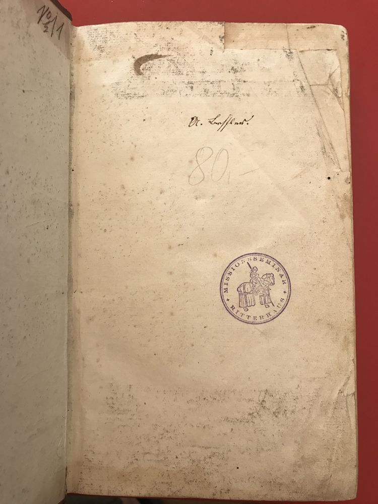 Zabytkowy słownik niemiecko-grecki z 1838