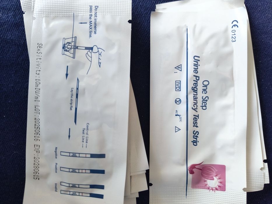 Testy ciążowe HCG 50 szt czułość 10