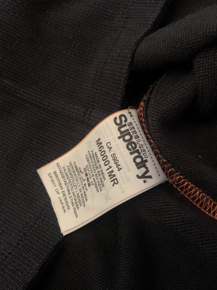SuperDry crewneck grafit cienka  bluza męska , r. M a’la sweter