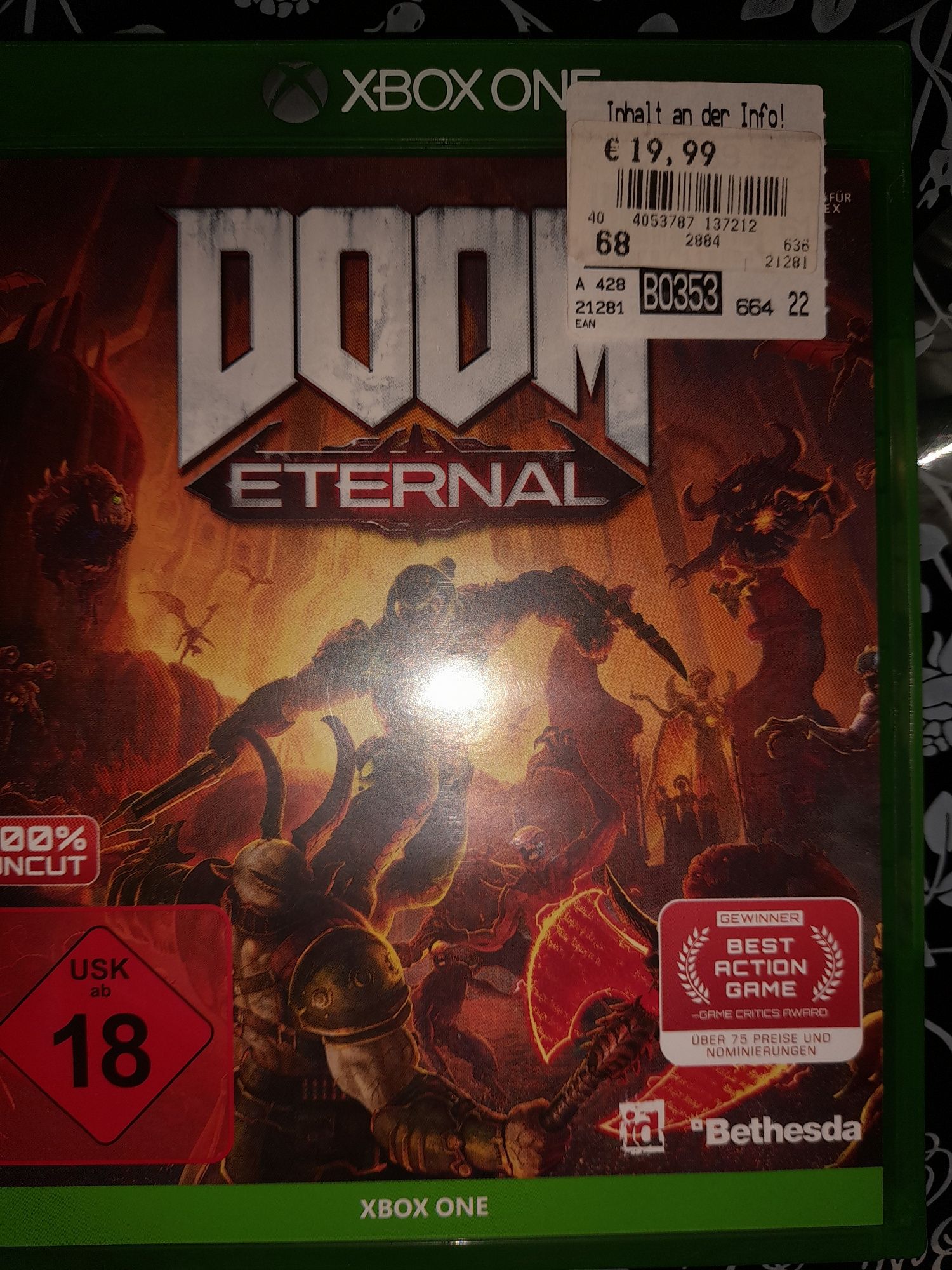 XBOX One doom eternal