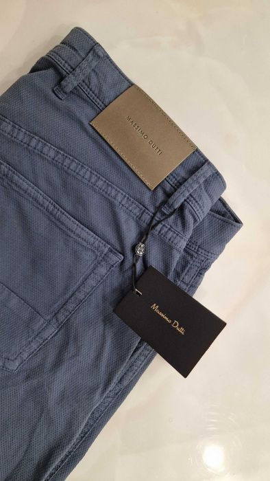 Massimo Dutti spodnie niebieskie, 31 USA / 40 EU, NOWE Z METKĄ