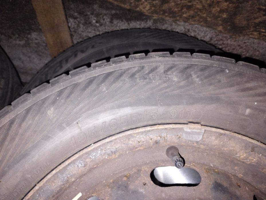 4 szt kół zimowych 4*108 citroen ,peugeot 195/65r15