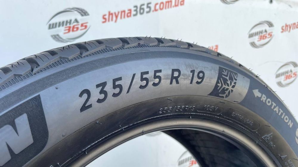 235/55 r18 michelin pilot alpin 5 suv 7mm