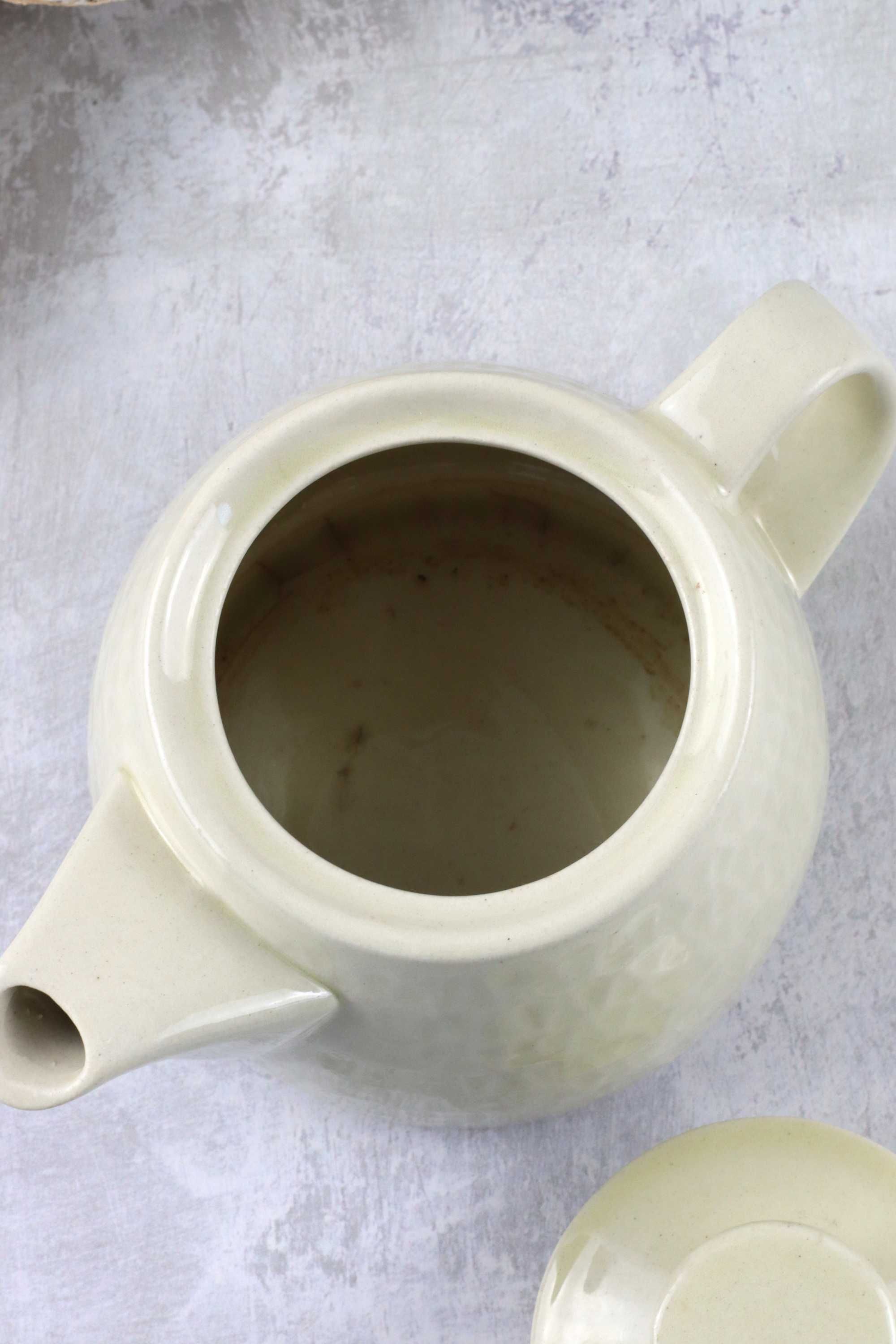 Ceramiczny czajniczek AM – Mirostowice porcelit ceramika PRL