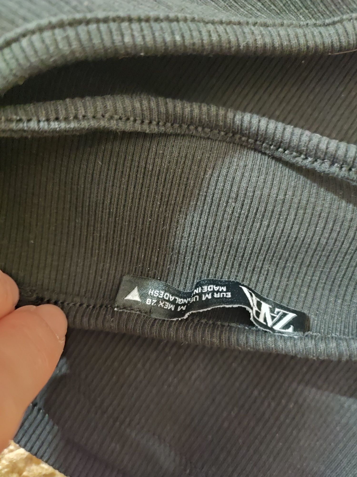 Топ в рубчик zara. Топік zara. Топик zara